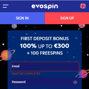 Step 2 - Create a Visa casino account