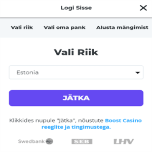 Kuidas saada sissemakseta boonus samm 3