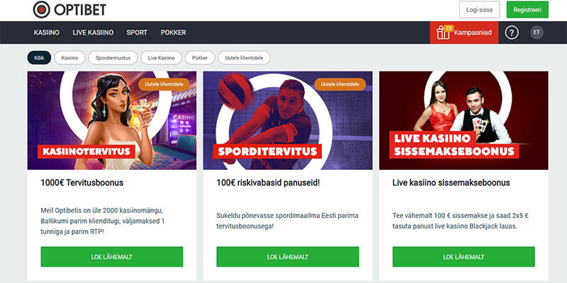 optibet boonus