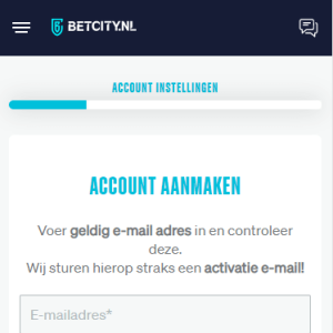 betcity aanmelden