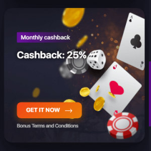 stap 1 - kies cashback bonus type