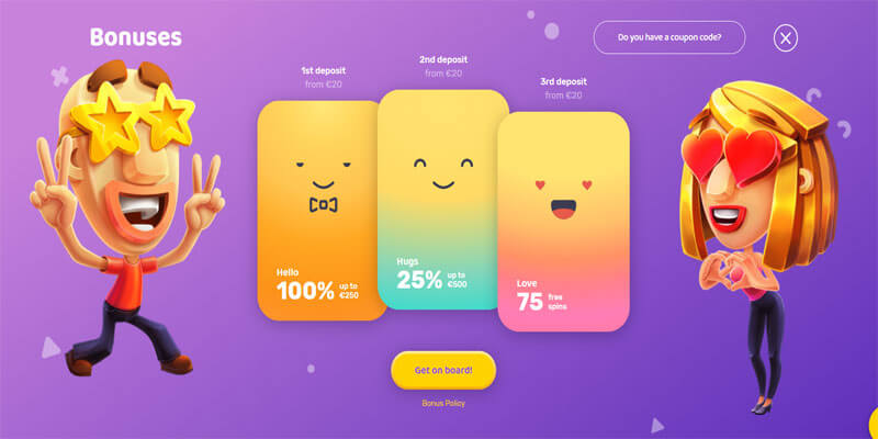 Emojino casino bonus