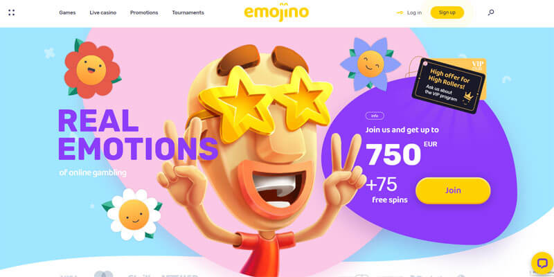 Emojino Homepage