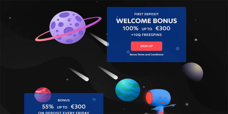 Evospin welkomstbonus