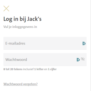 jacks casino login