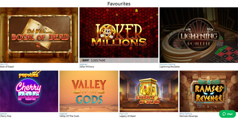 pronto casino spellen
