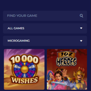 Stap 3 - gebruik bonus om spellen te spelen