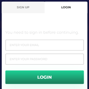 Stap 3 - stort in PayPal casino