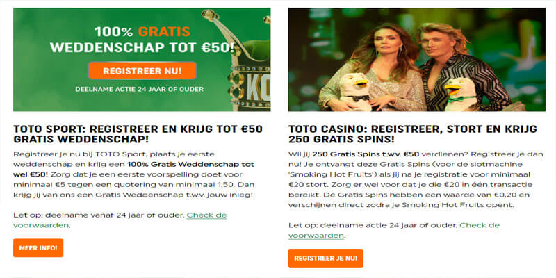 toto bonus