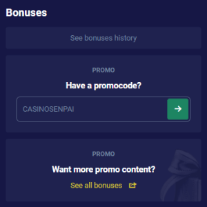 Stap 1 - zoek leuke bonus code