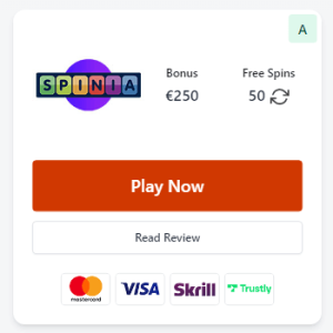 Step 2 - Create an account at a Mastercard casino