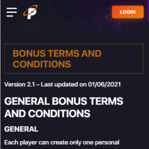 Step 3 - Understand the terms and conditions